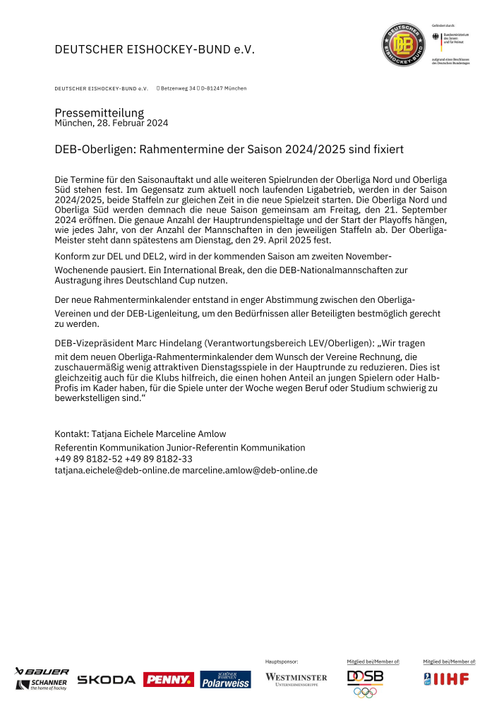 Oberliga Saisonstart 2024 2025